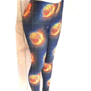 Basketball Sports Leggings N…